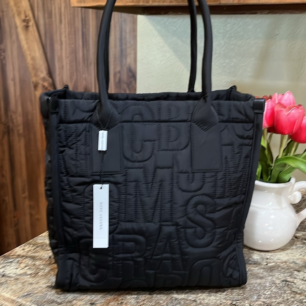 Marc Jacobs NWT Large Nylon Quilted Tote - Picture 4 of 8
